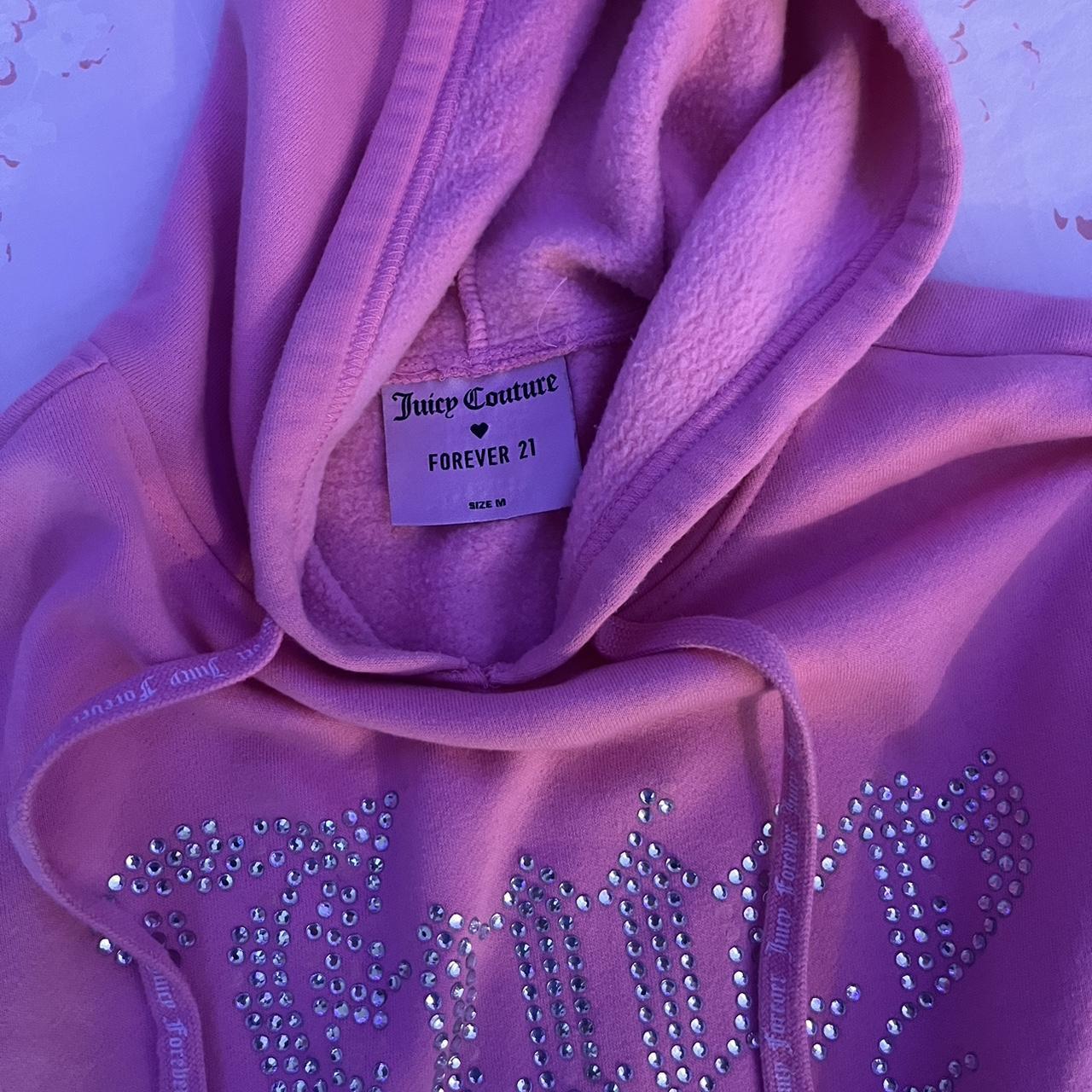 Super cute oversized pink “Juicy Forever” Hoodie... Depop