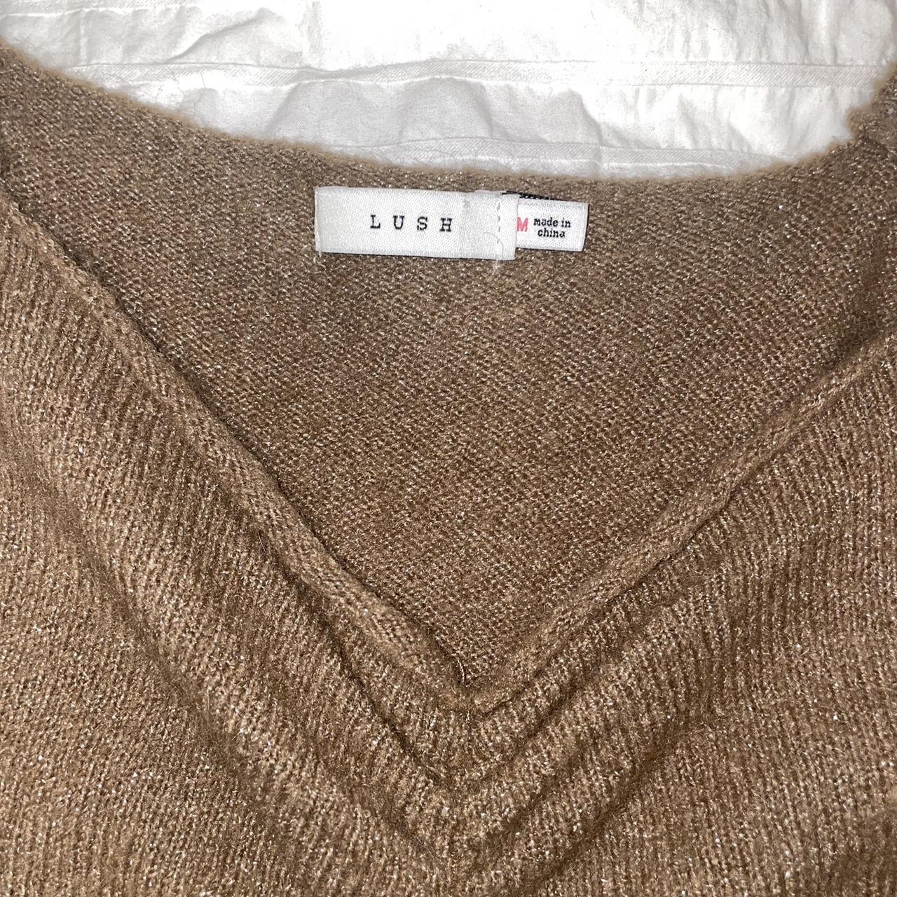 LUSH Clothing Women's Brown and Tan Jumper (2)