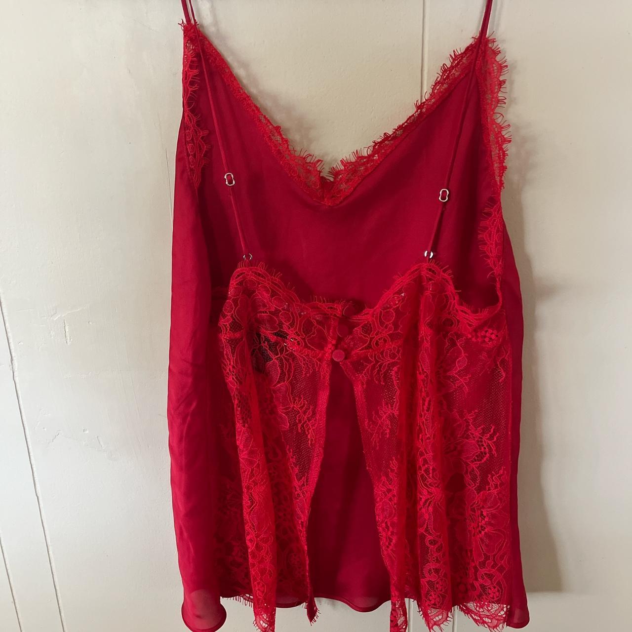 Victoria's Secret Women's Red Nightwear | Depop