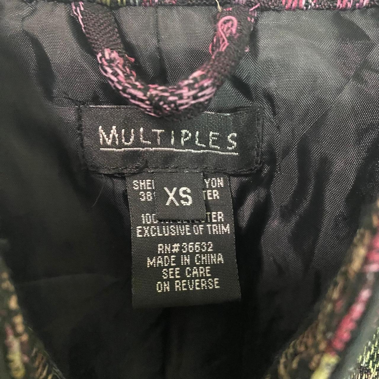 Multiples Women's Tailored jacket - Multi/Black -… - image 3