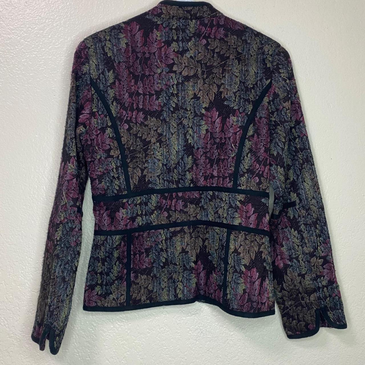 Multiples Women's Tailored jacket - Multi/Black -… - image 5