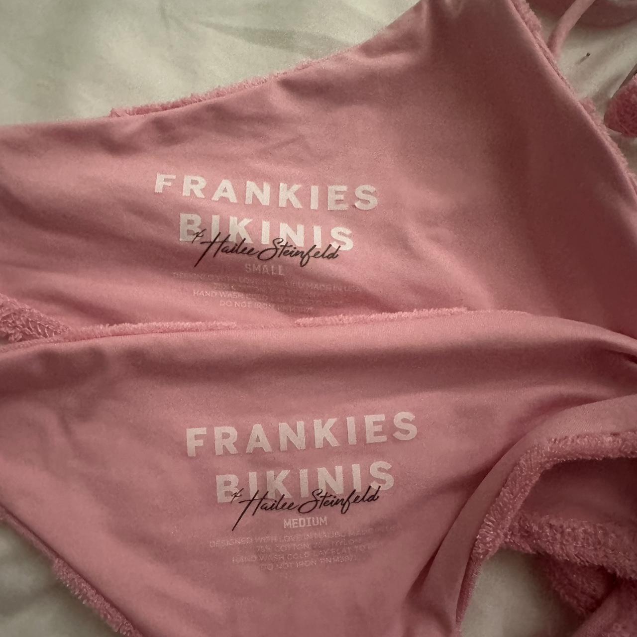 Frankies Bikinis X Hailee Steinfeld Collab Pink Depop 