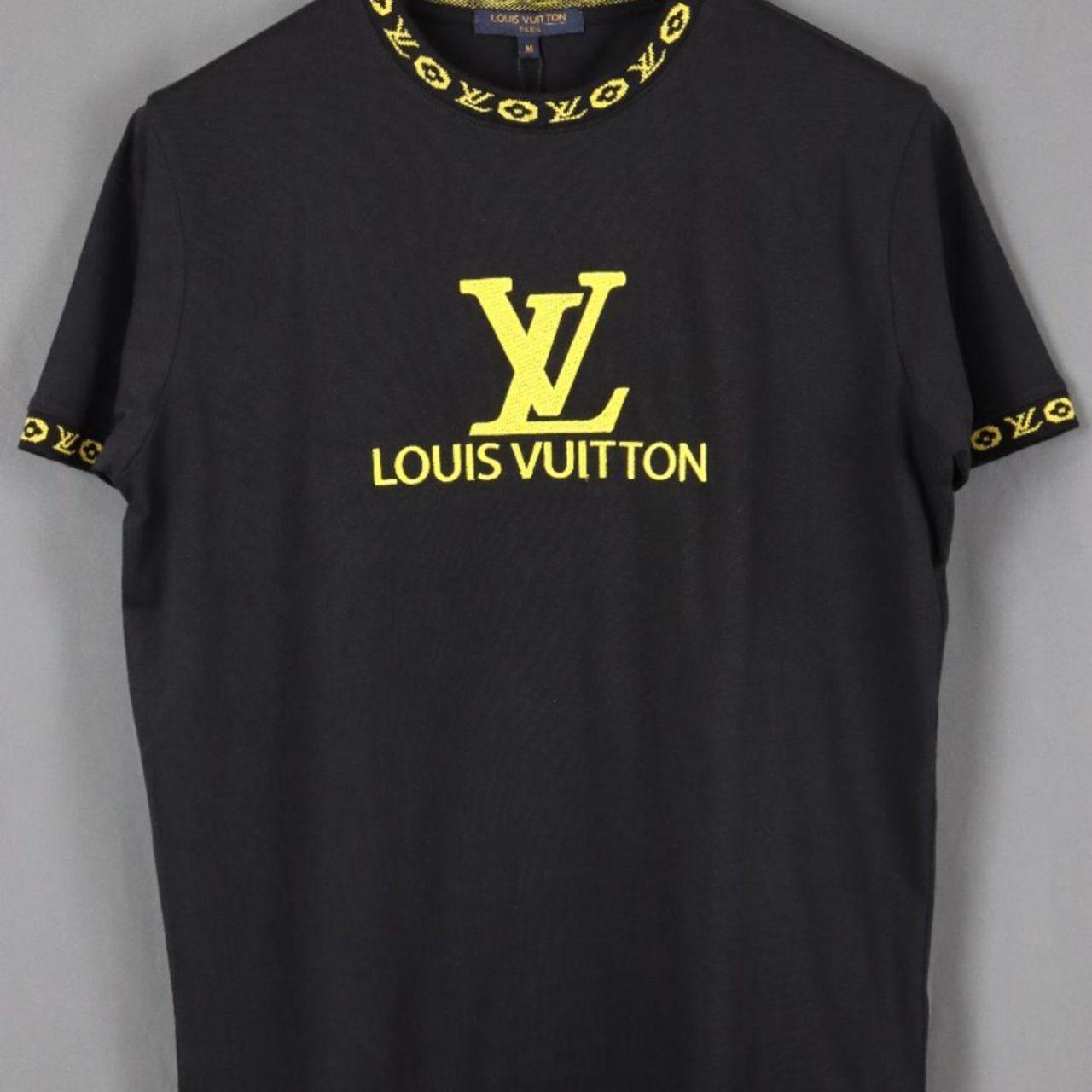 LOUIS VUITTON Tシャツ Louis Vuitton // White & Multicolour Freedom Logo T-Shirt – VSP