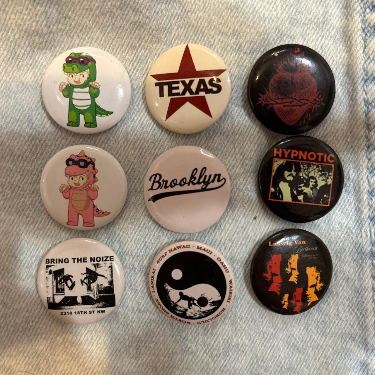 bundle of 9 brandy melville pins ! if you don’t... Depop