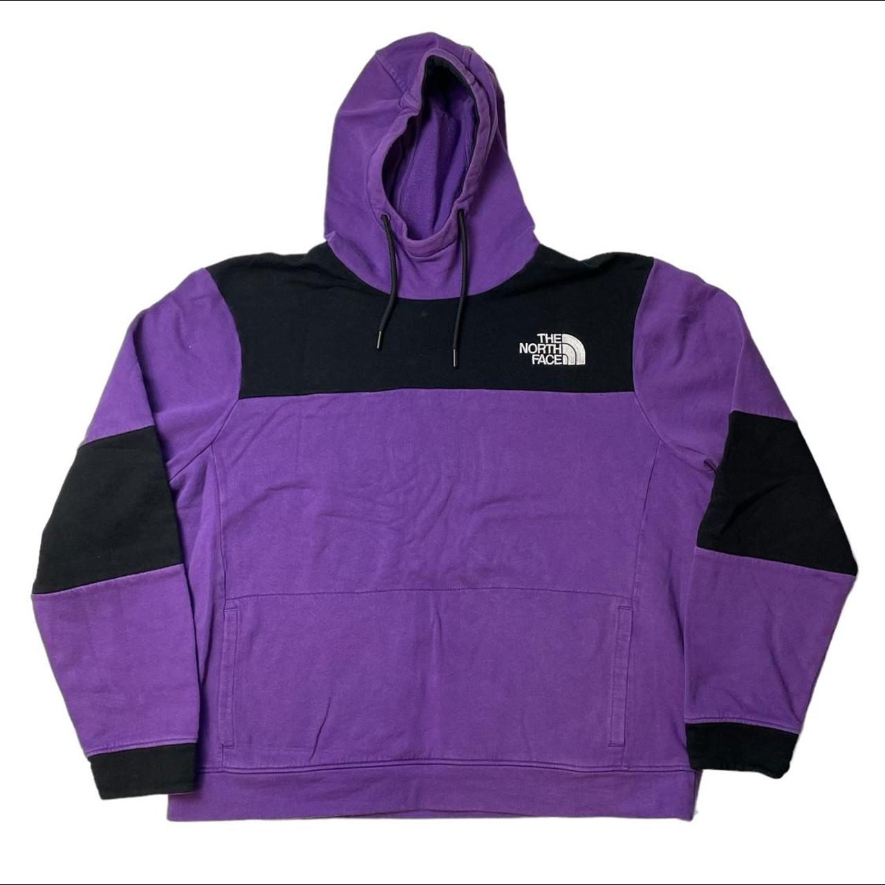 the-north-face-hoodie-sweatshirt-womens-small-purple-pullover-long