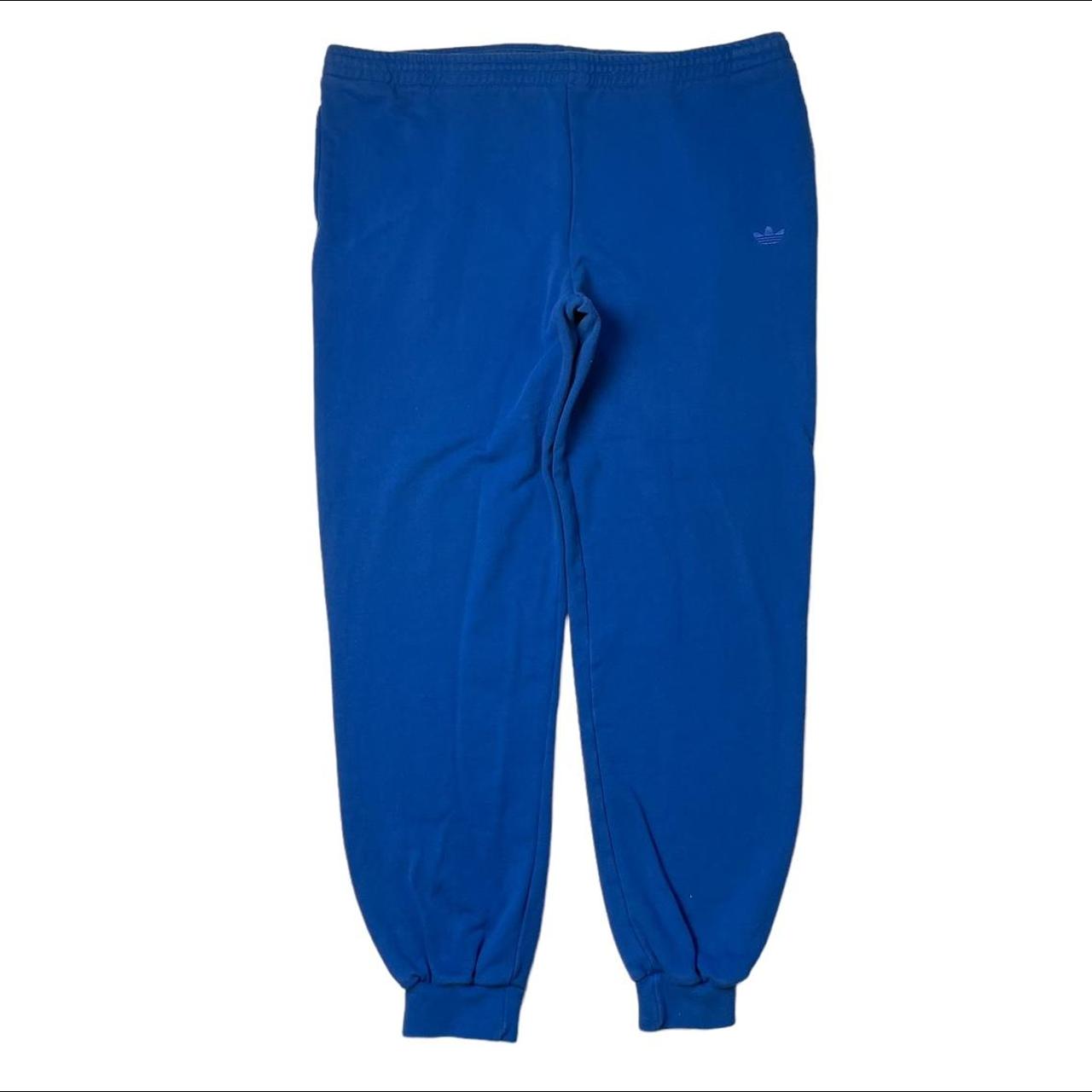Vintage Adidas jogging bottoms blue 📌 Our... - Depop