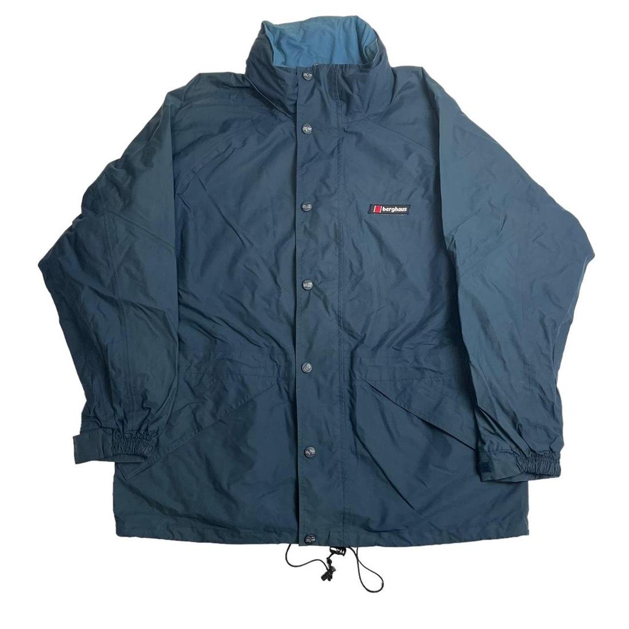Vintage Berghaus waterproof jacket blue 📌 Our... - Depop
