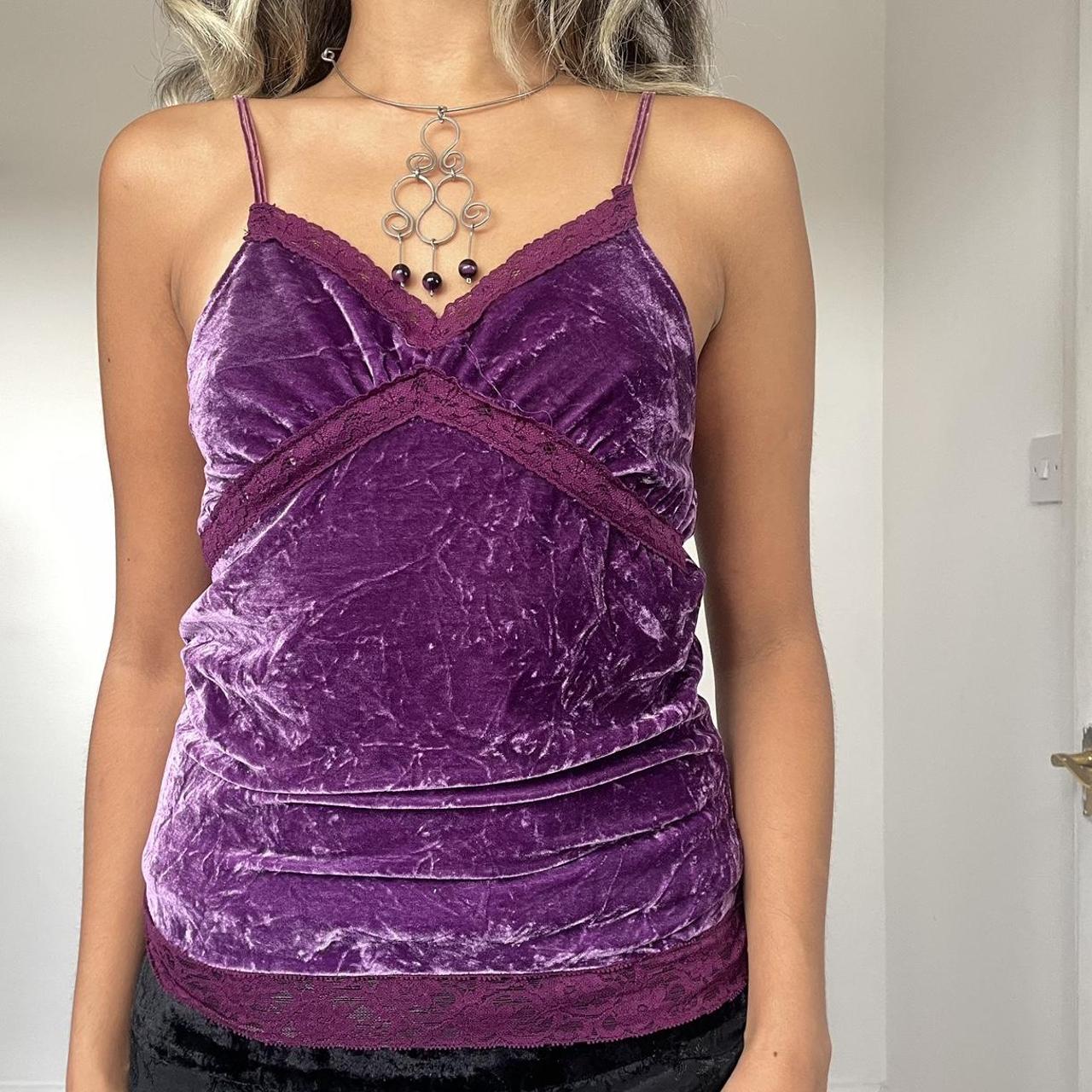 Women S Purple Vest Depop