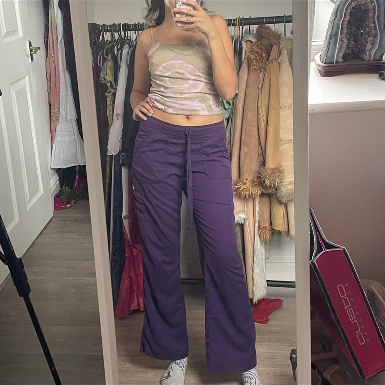 Women's Purple Trousers | Depop