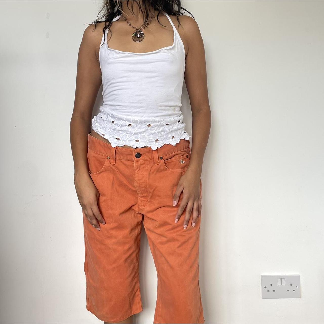 Burberry shorts outlet womens orange