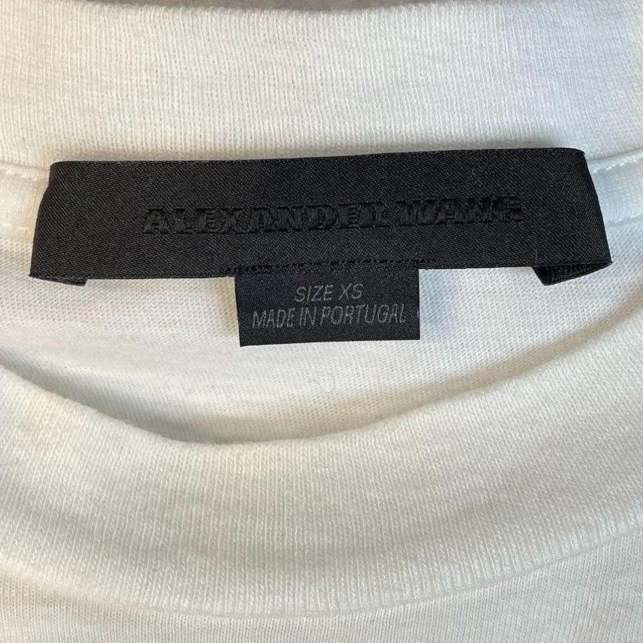 Alexander Wang Women's Crop top - White/Black - X… - image 5