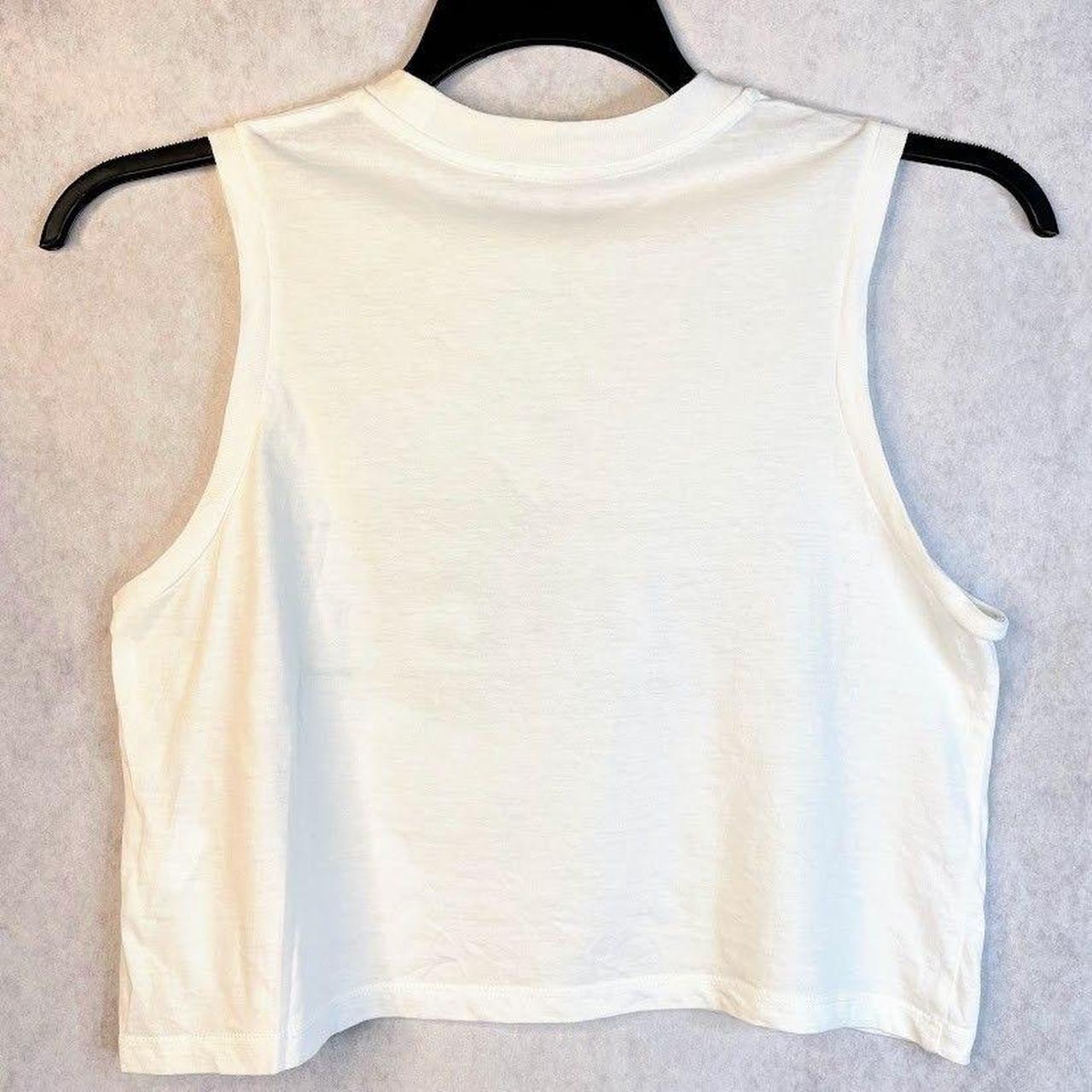 Alexander Wang Women's Crop top - White/Black - X… - image 2