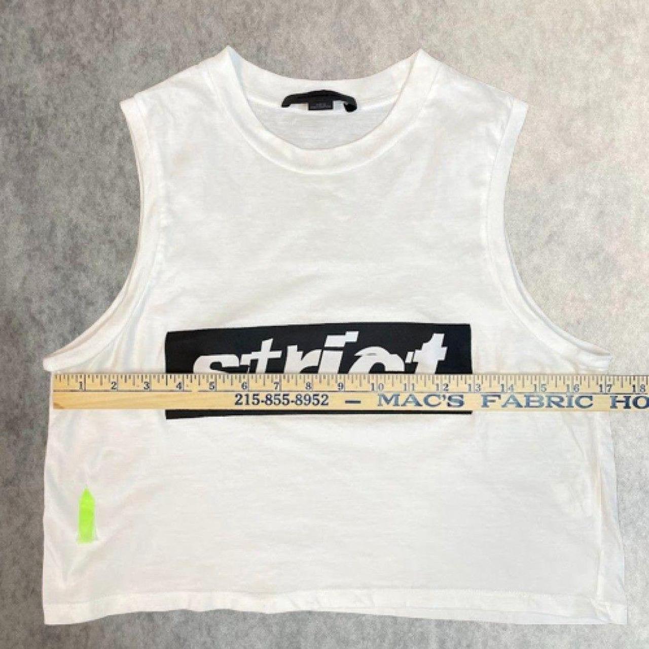 Alexander Wang Women's Crop top - White/Black - X… - image 8