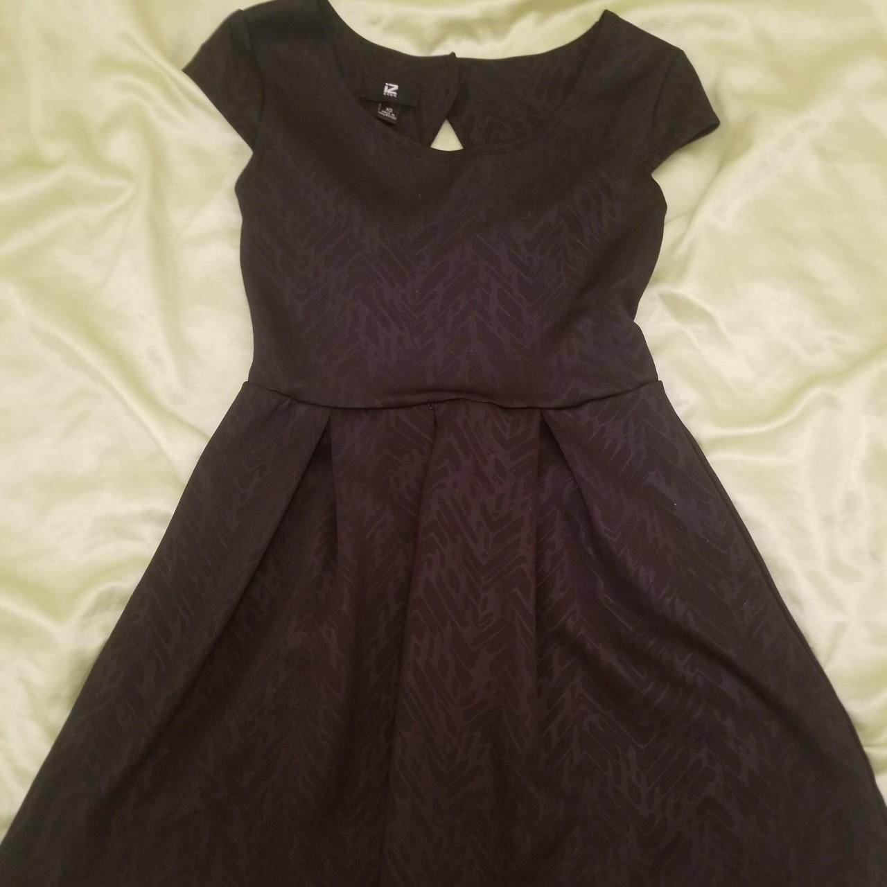 IZ Byer Women's Black Dress | Depop