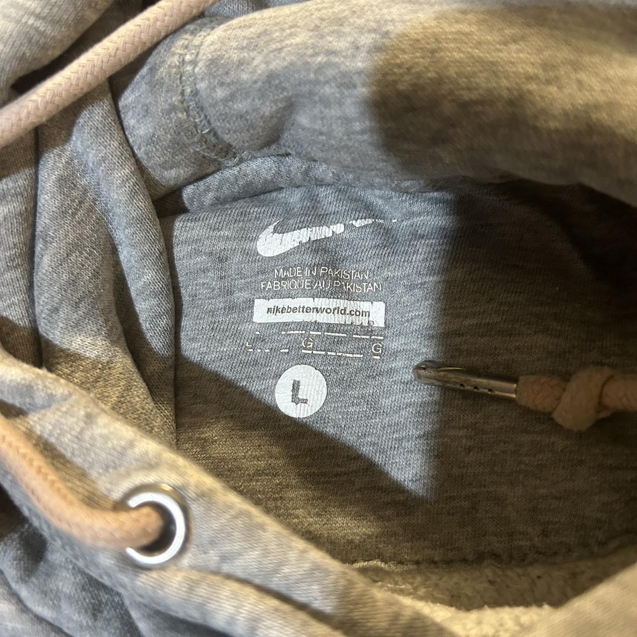 vintage grey nike 49ers hoodie, size S. great - Depop