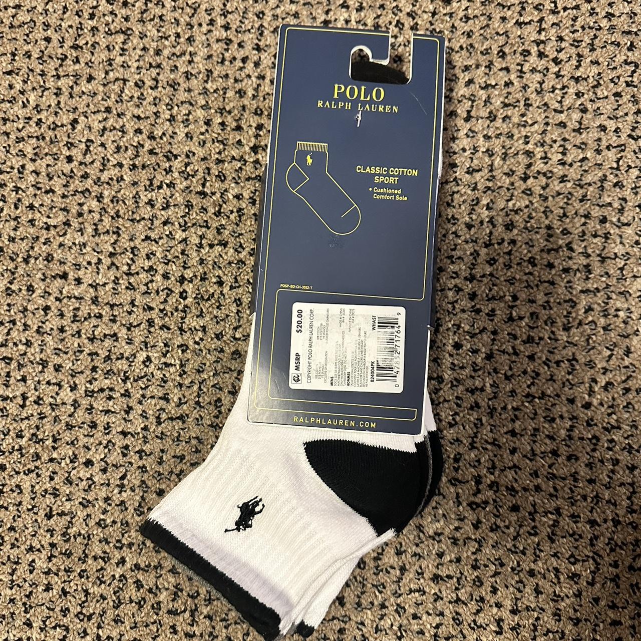 Polo Ralph Lauren black and white socks