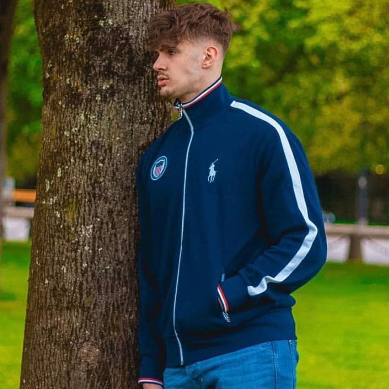 Polo Ralph Lauren USA Zip Up Mens Large. Excellent | Depop