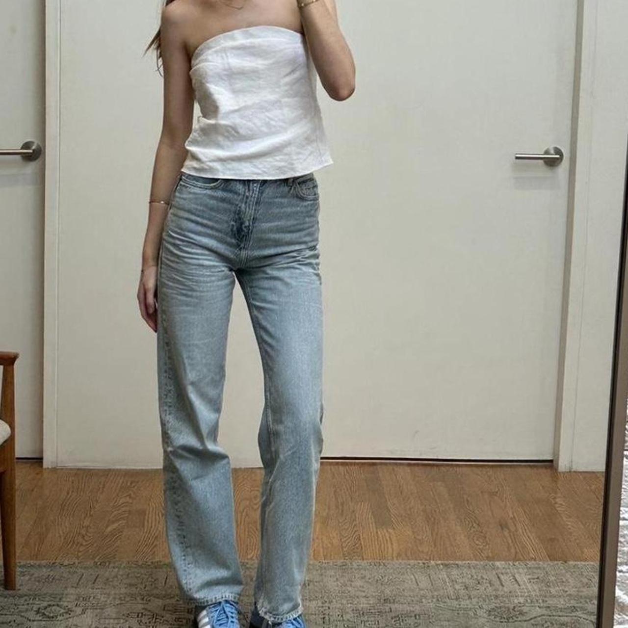Repop-Reformation High Rise Wilder Jeans - size 25... - Depop