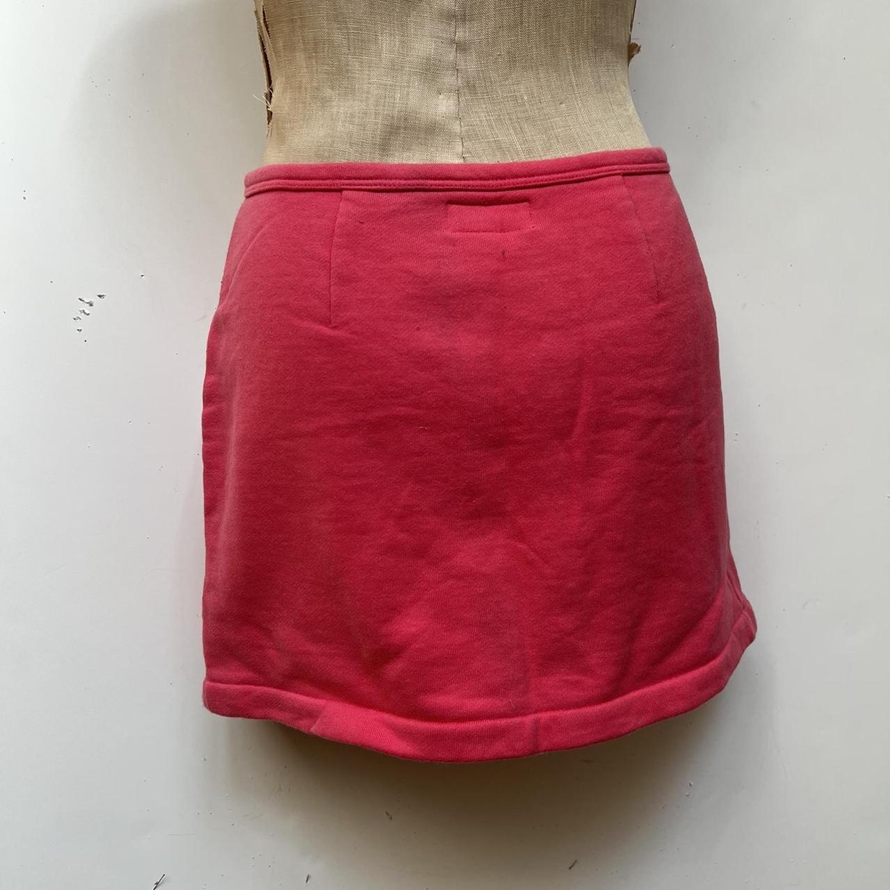 Agnès B Women's Pink Skirt | Depop