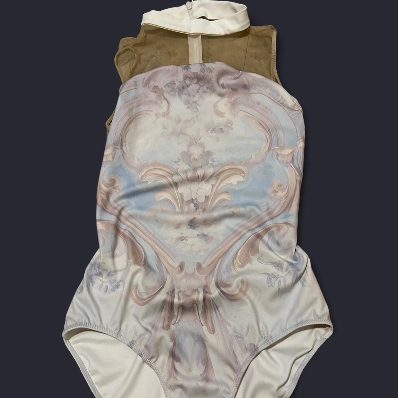 Source Unknown Women's Bodysuit - Multi/White - L… - image 1