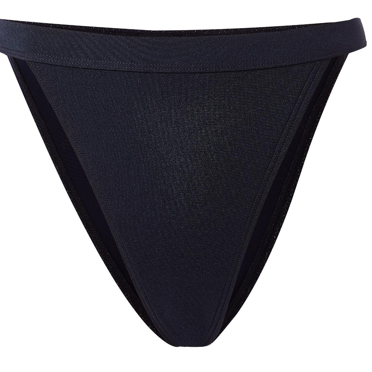 Zara Women's Navy Bikiniandtankinibottoms Depop