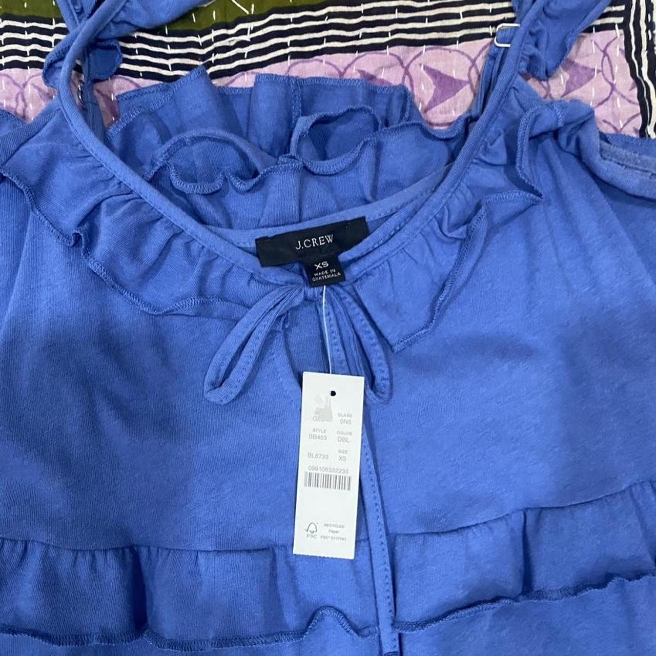 J.Crew Women's Blue Dress | Depop