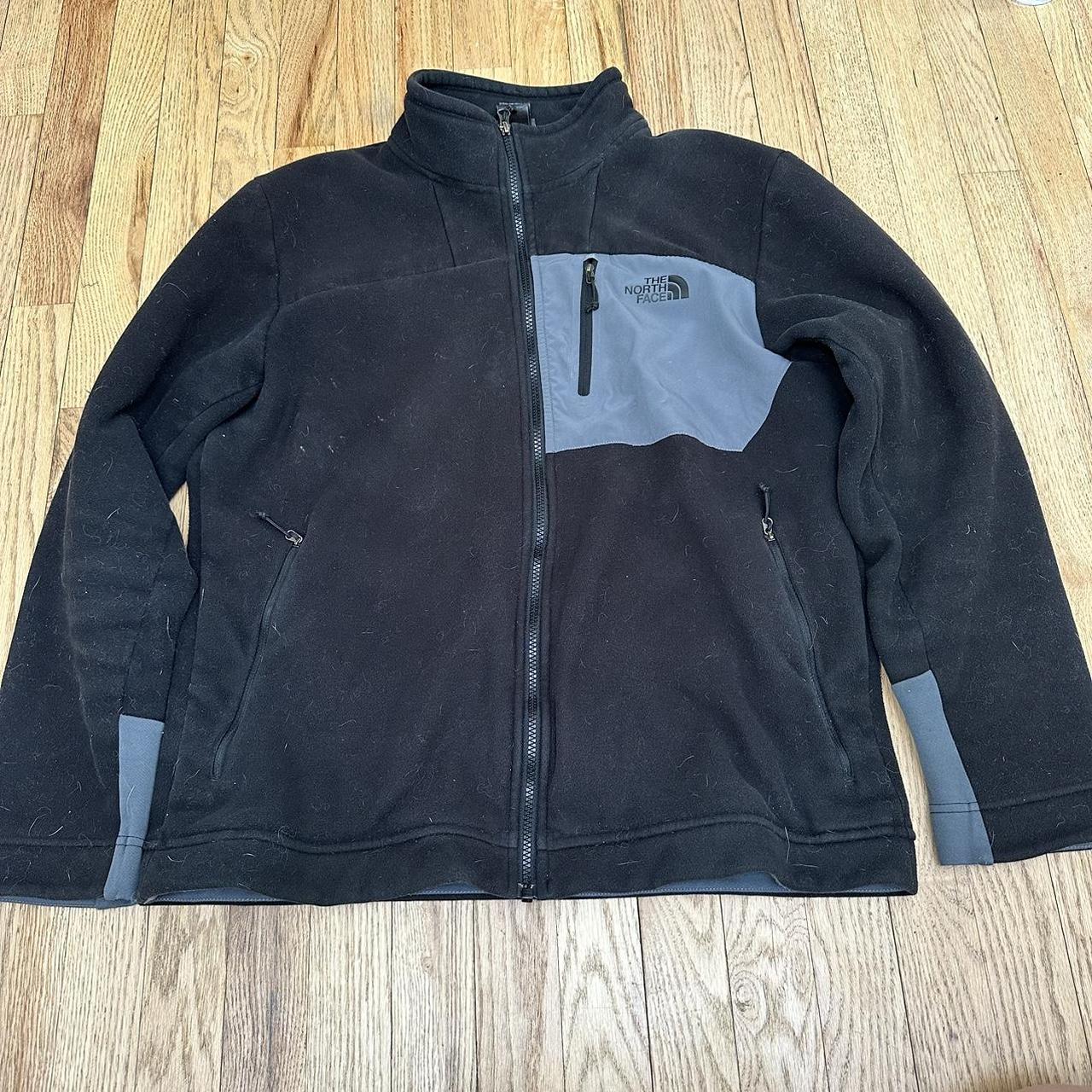 The North Face Zip Up Super Comfy Has Fluffy - Depop