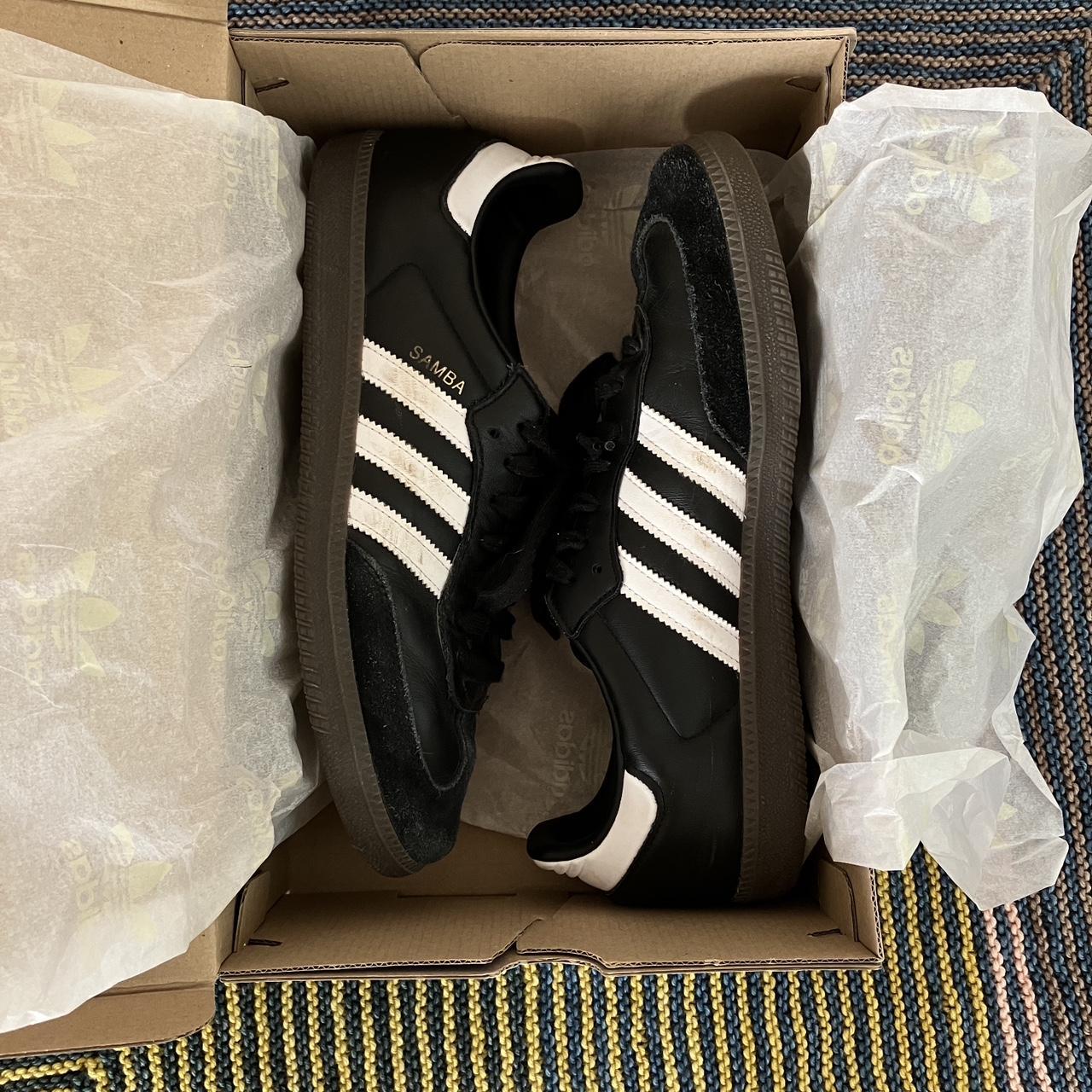 Adidas Samba OG, size 11 US. Loved and time to let go. - Depop