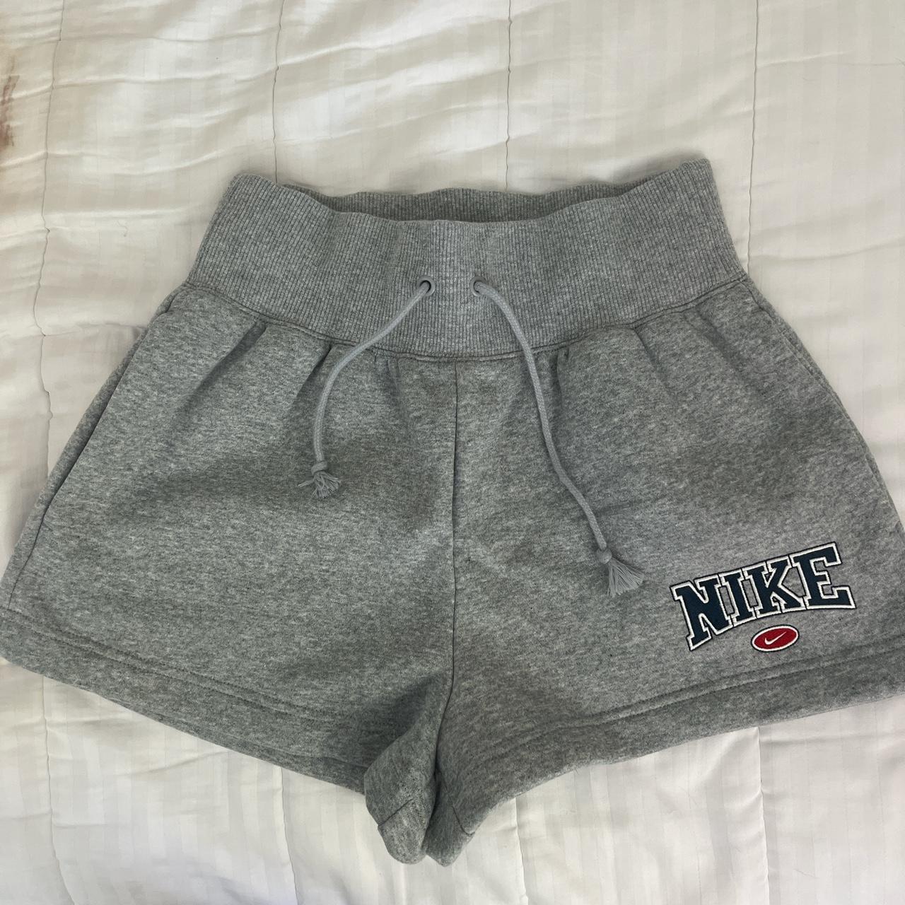 Nike Women's Grey Shorts Depop