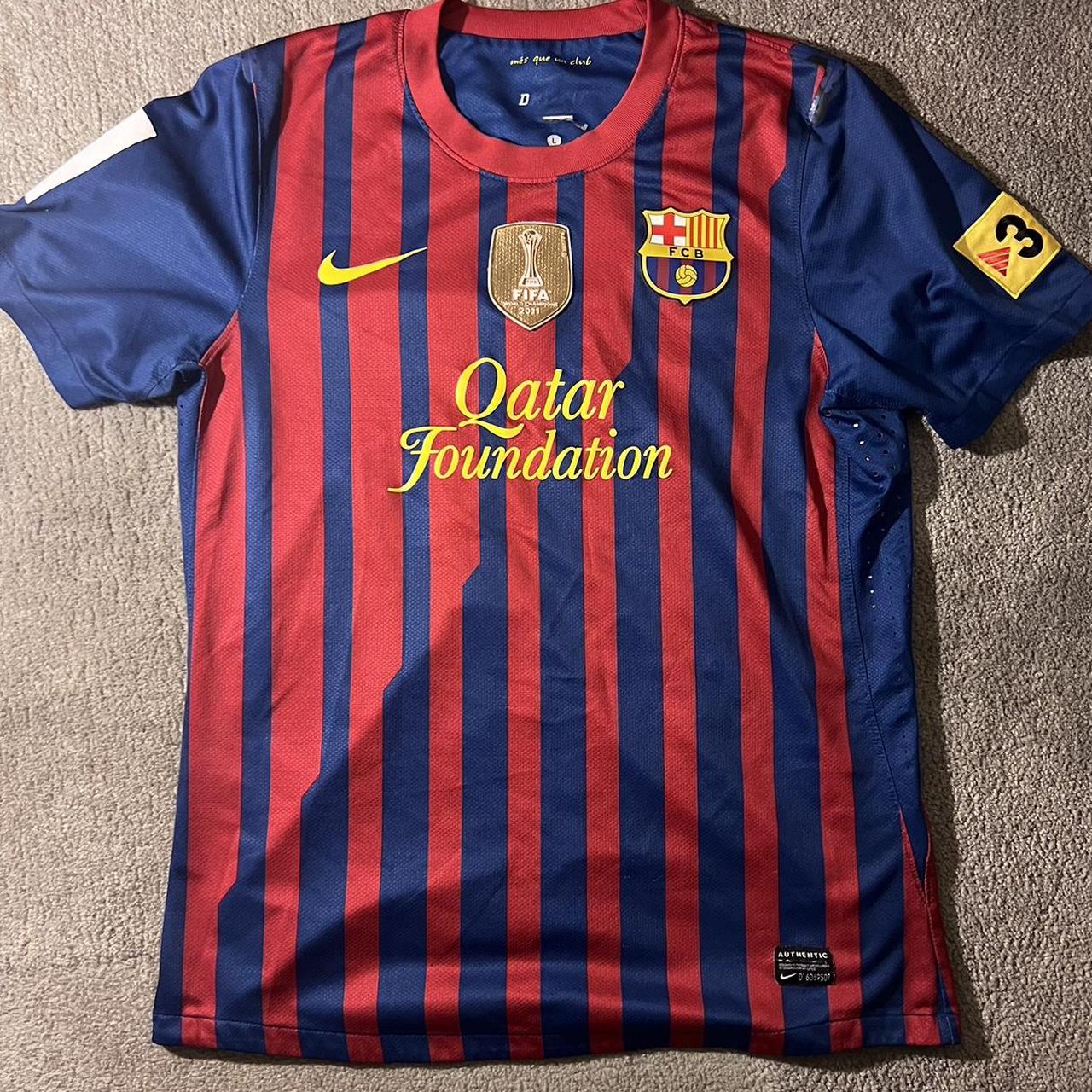 Nike Barcelona Messi jersey 2011 #nike #messi... - Depop