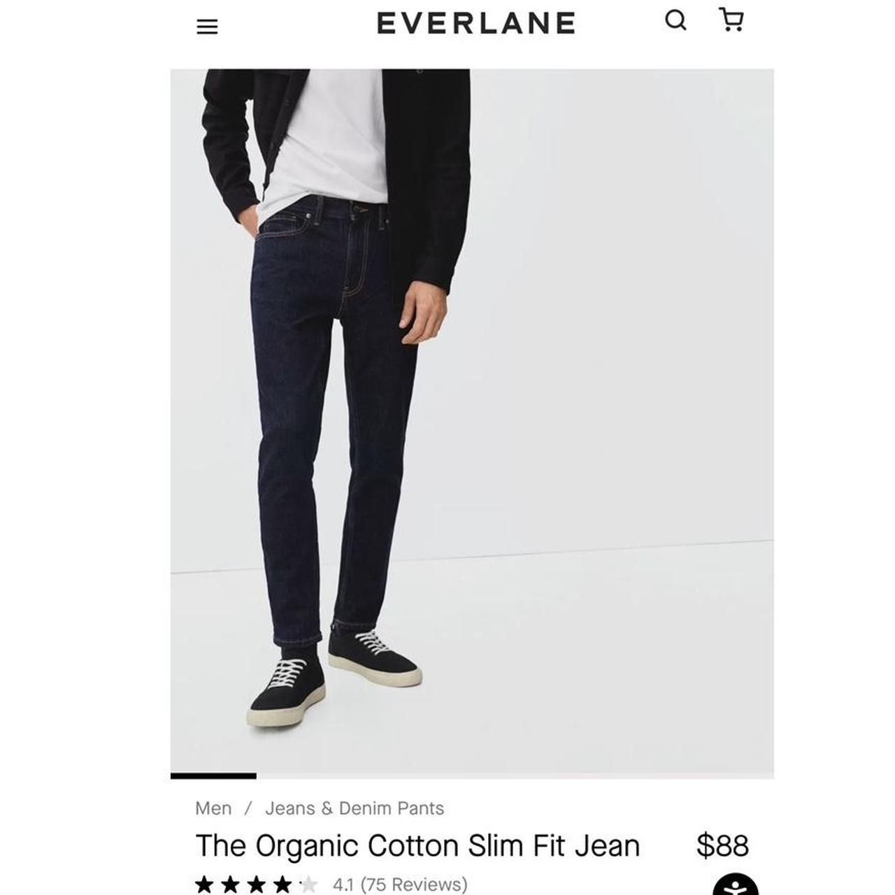 Everlane Men’s Original Slim Fit Cotton Jean... Depop