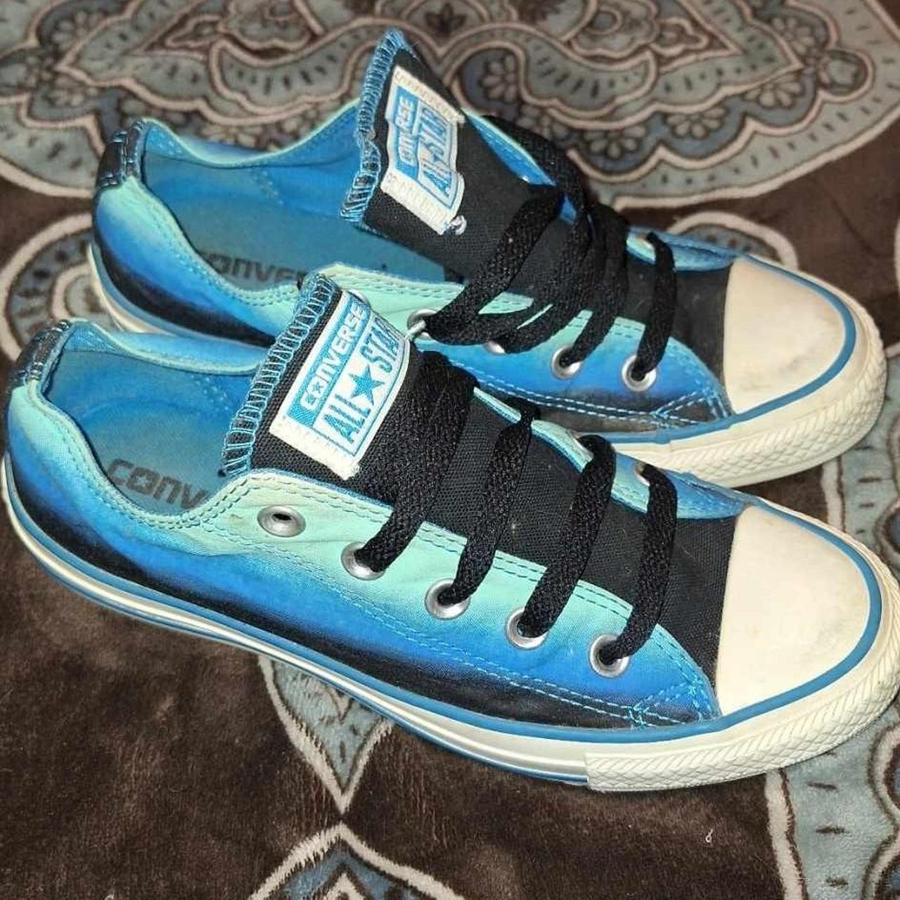 Blue ombre converse hotsell