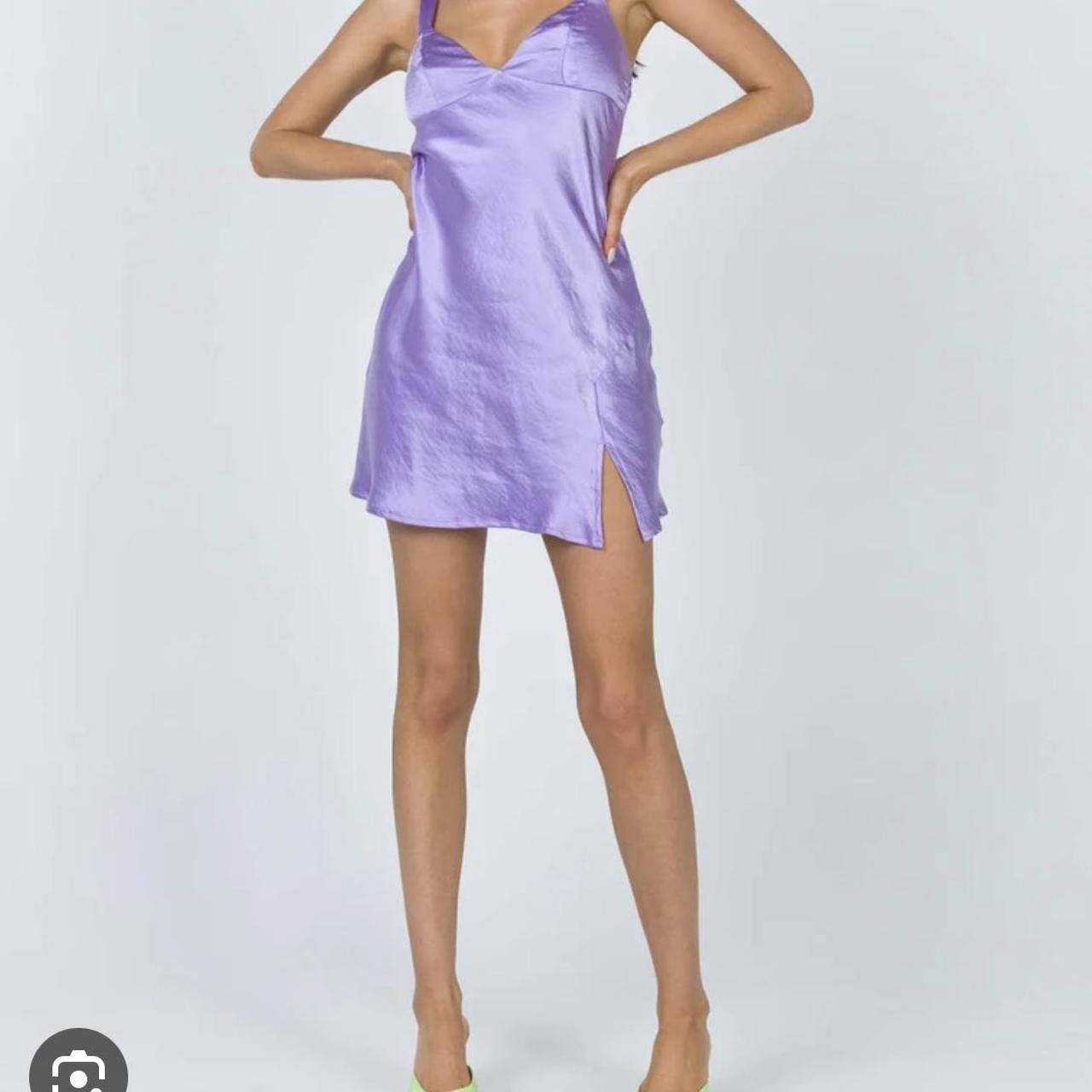 Princess Polly star shinning mini dress in purple.... - Depop