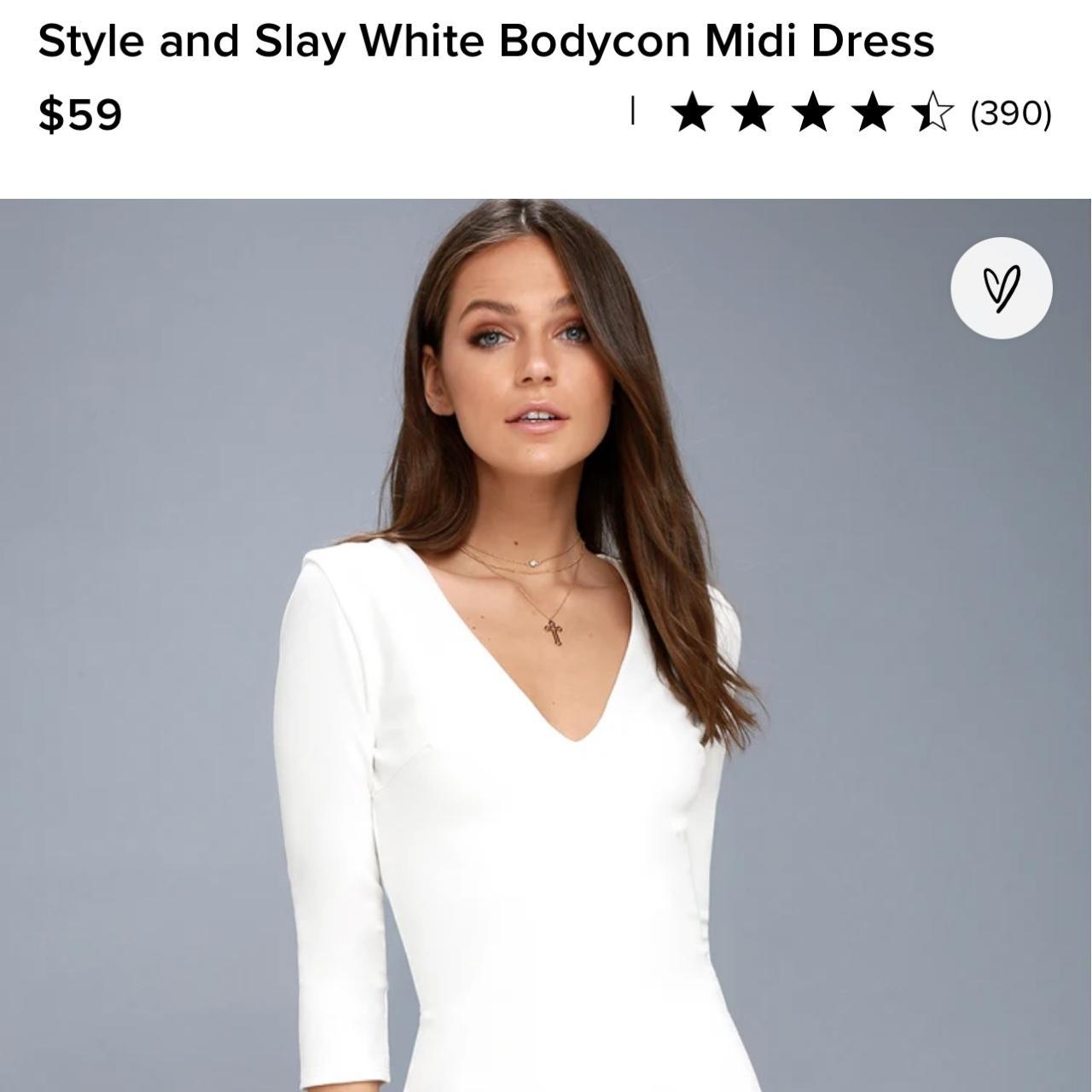 Way to Slay White Dress