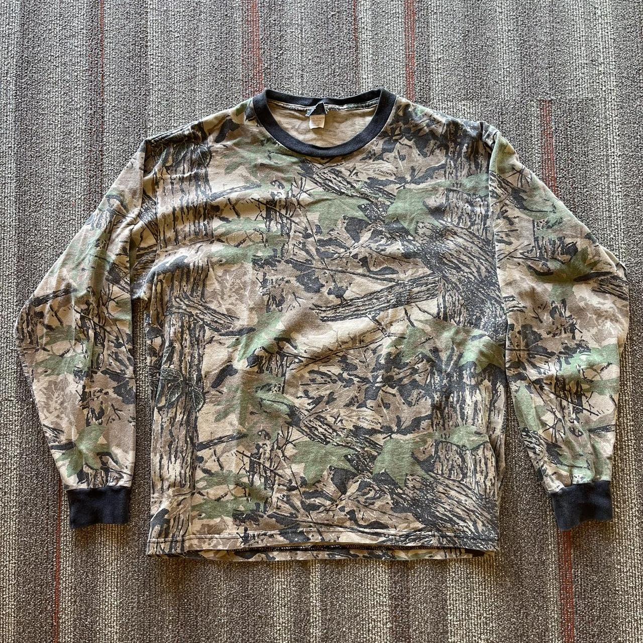 ‘90s/y2k realtree camo longsleeve perfect for... - Depop