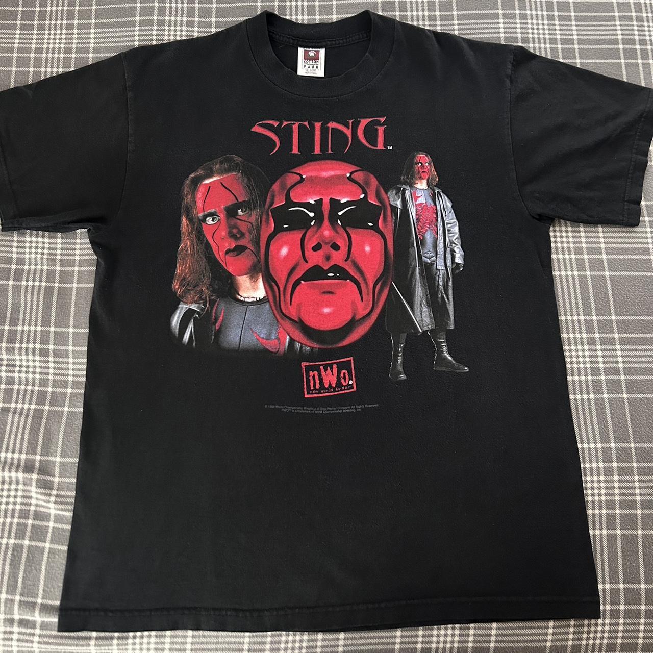 NWO Sting T shirt 28 in. L x 22 in. W #nwo... - Depop