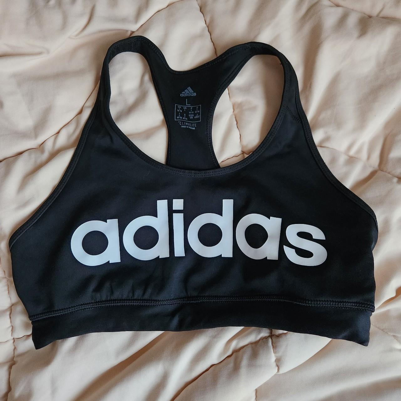 adidas sports bra ️perfect for a workout... - Depop