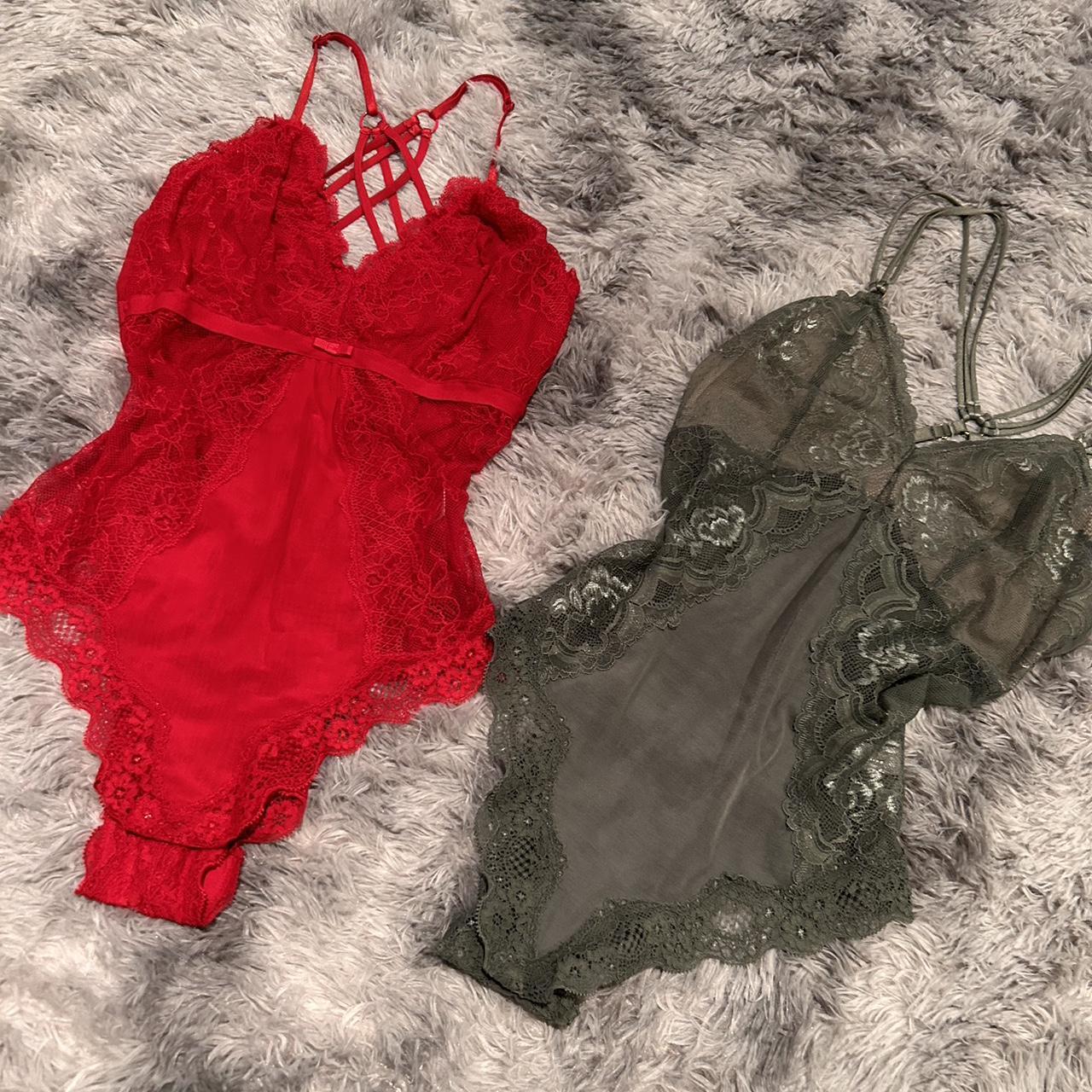 Bras N Things bodysuits $20 for both - Depop