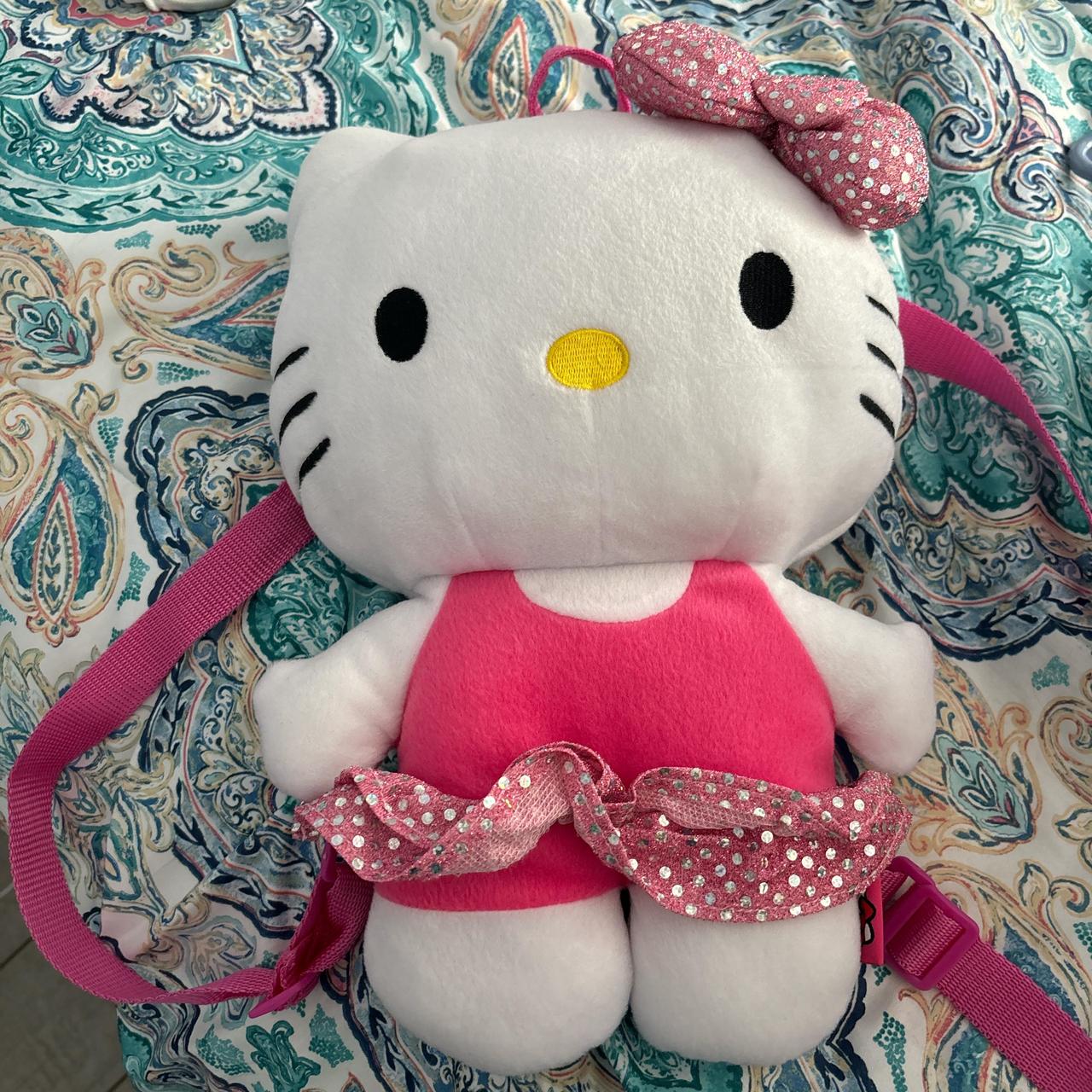 hello kitty pink and white backpack! #y2k