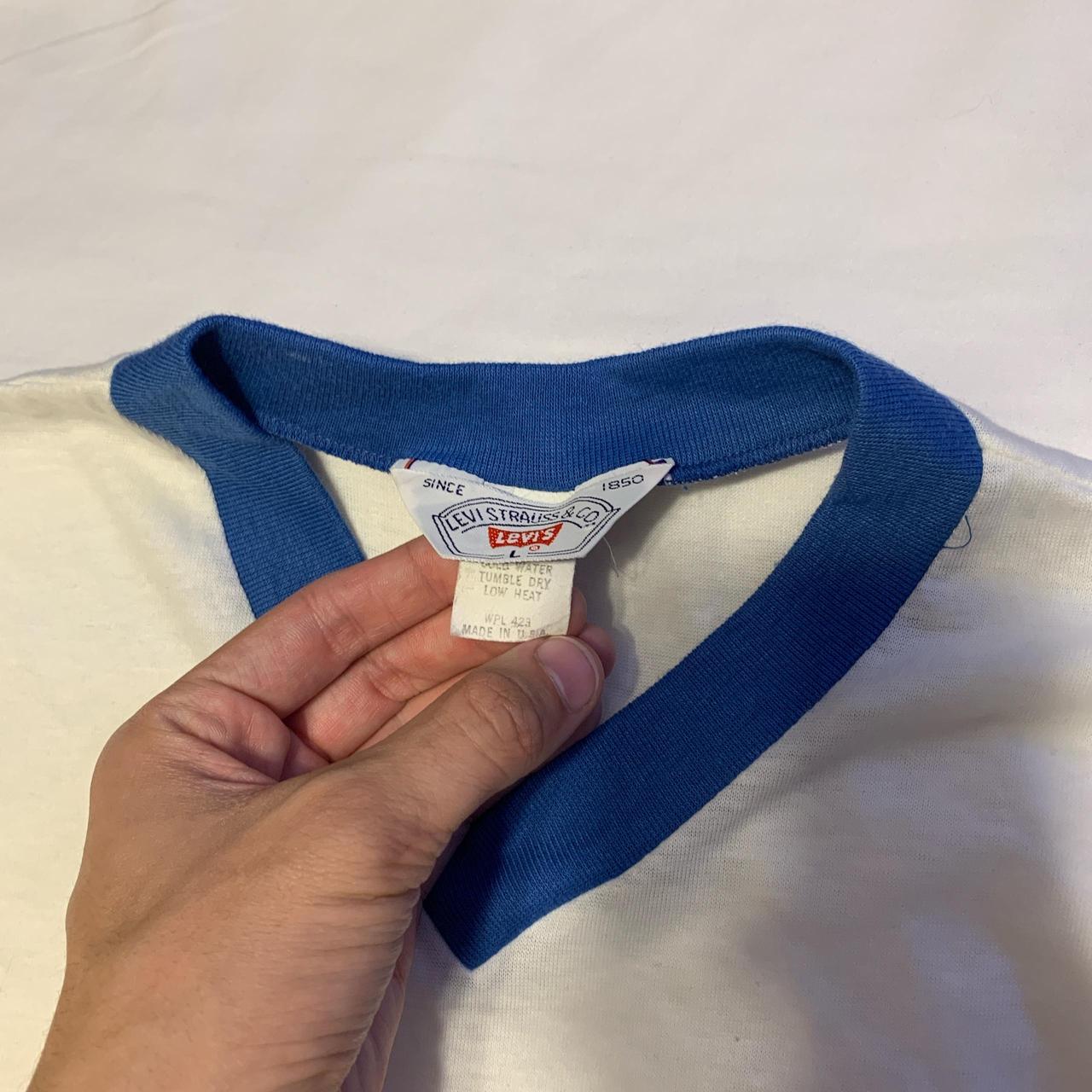 Levi's Men's T-shirt - White/Multi - L – Rare vin… - image 2