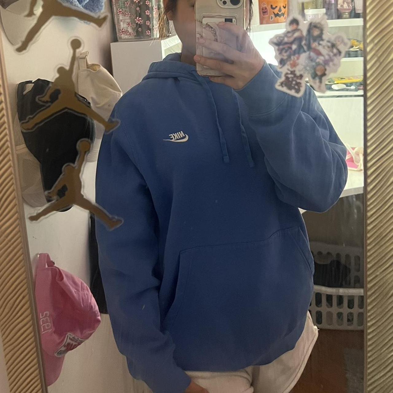 valerian blue nike hoodie