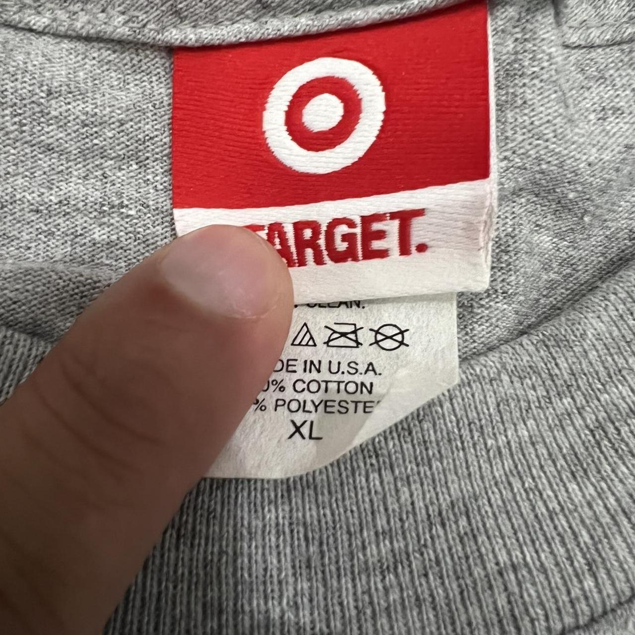 Vintage Target Christmas Santa hat Y2k Tshirt (new)... Depop