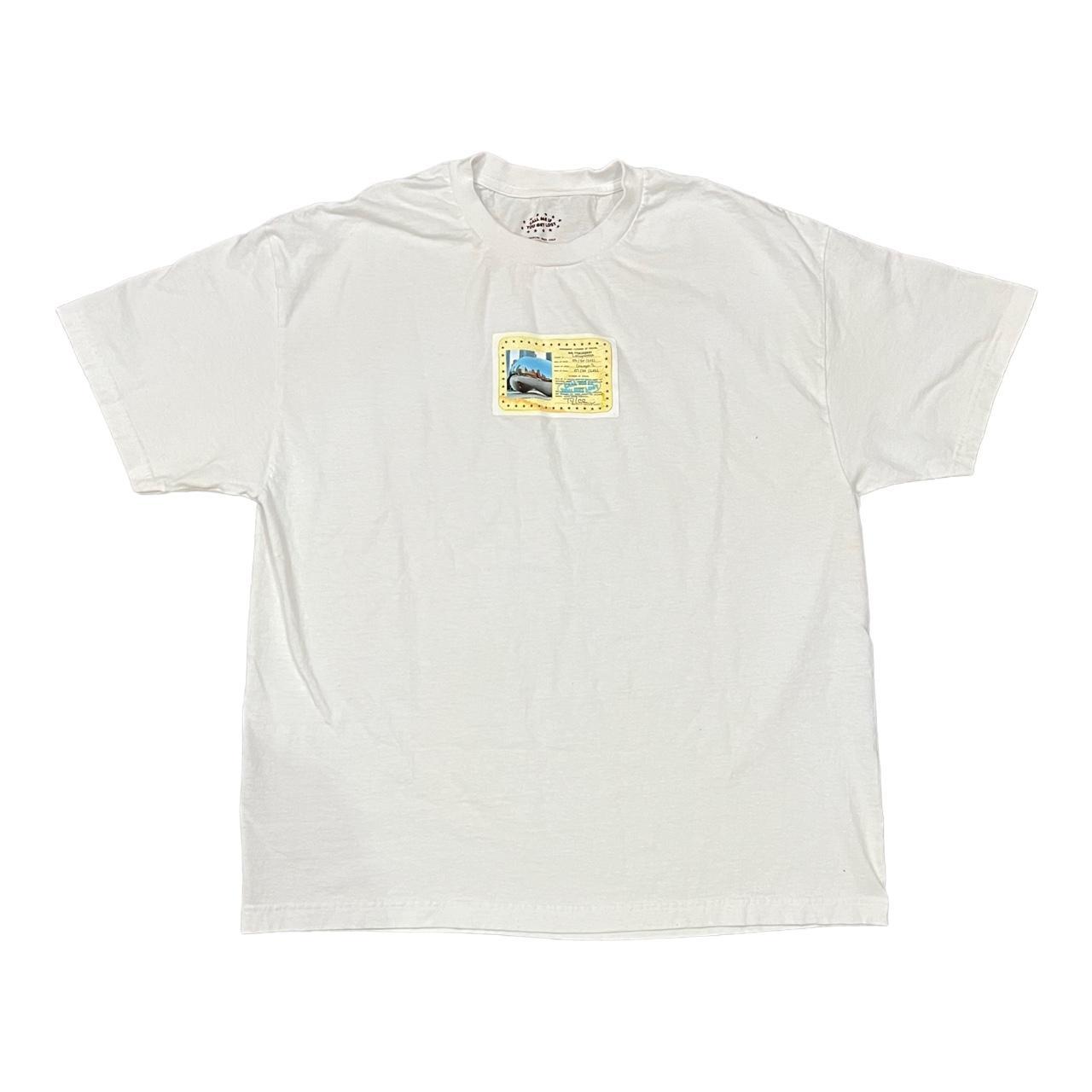 トップス XL Tyler the creator JAPAN TEE GOLF WANG Golf Wang Tyler The Creator No Nukes Pixel Tee White Men's