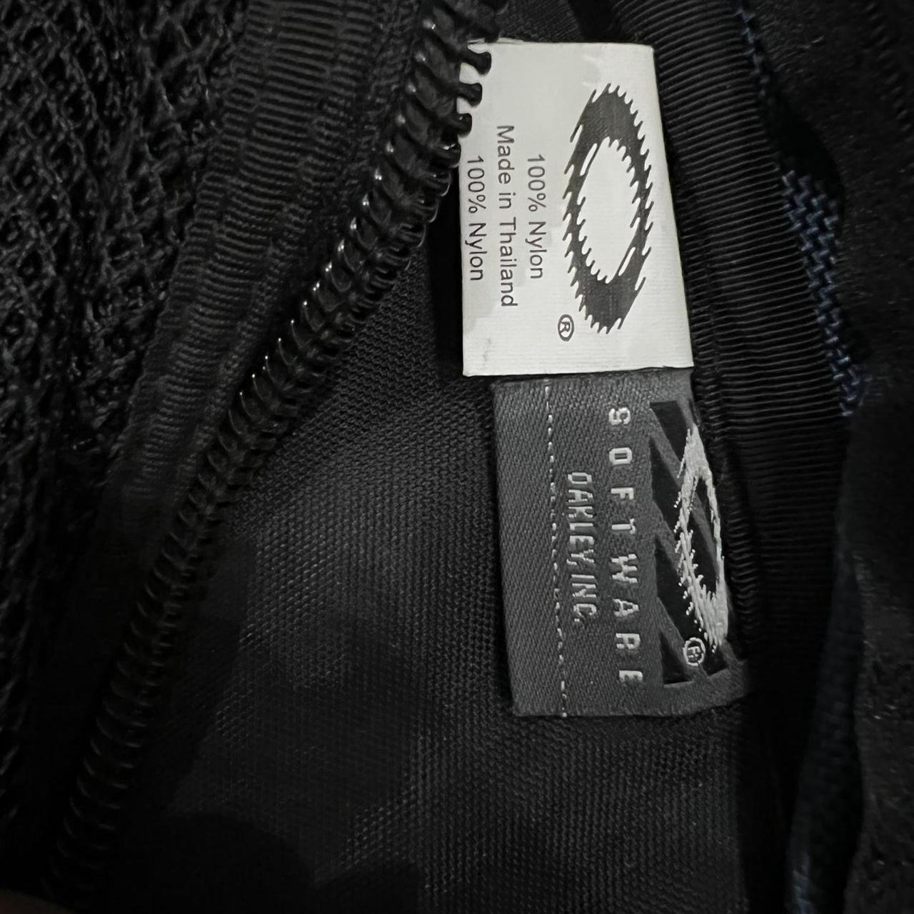 Oakley Men's Black and Navy Bag | Depop