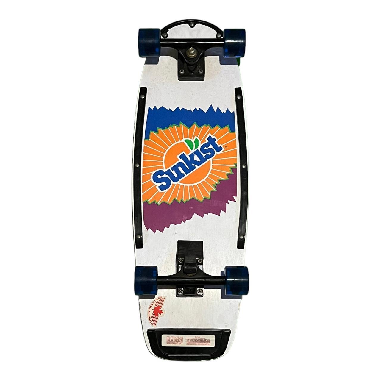 Vintage 80/90s Sunkist Promo Skateboard (rare) | Depop