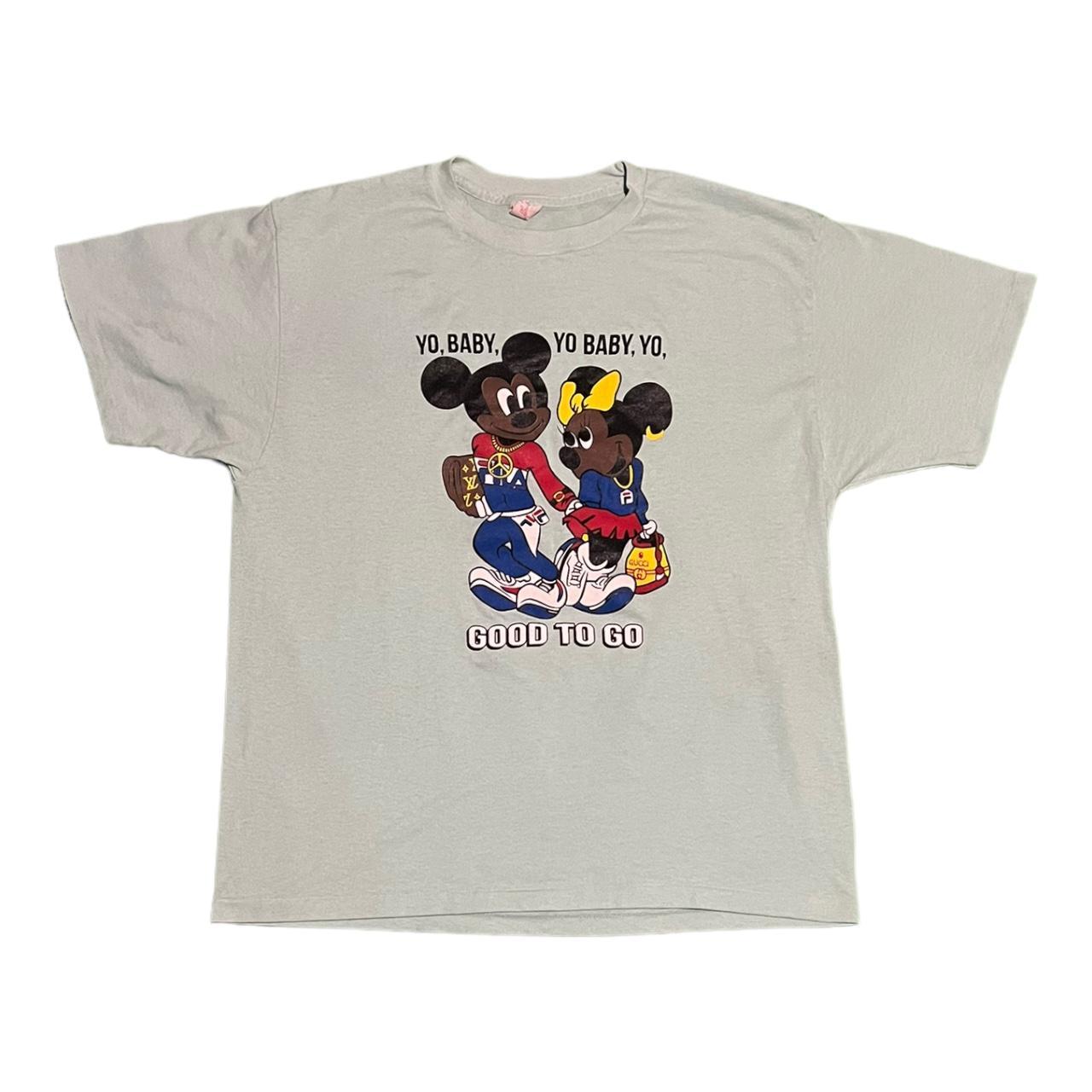 Joint Custody Vintage Mickey Mouse Yo, Baby Yo, Baby T-Shirt