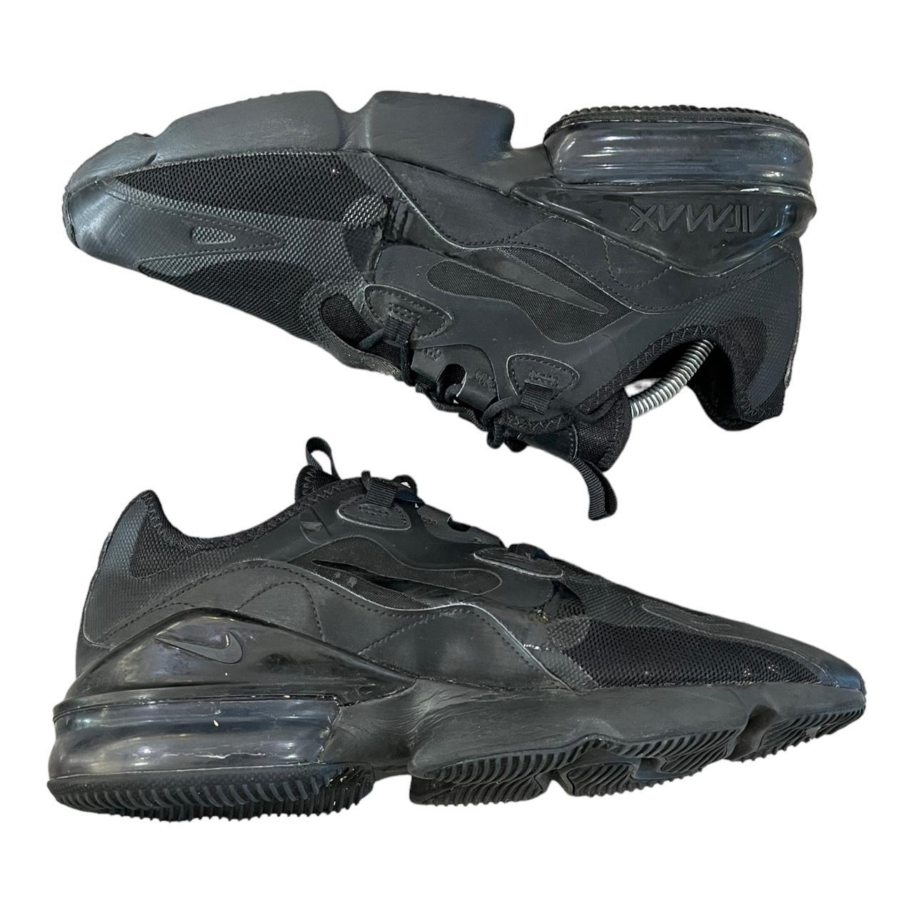 nike air max infinity black and blue