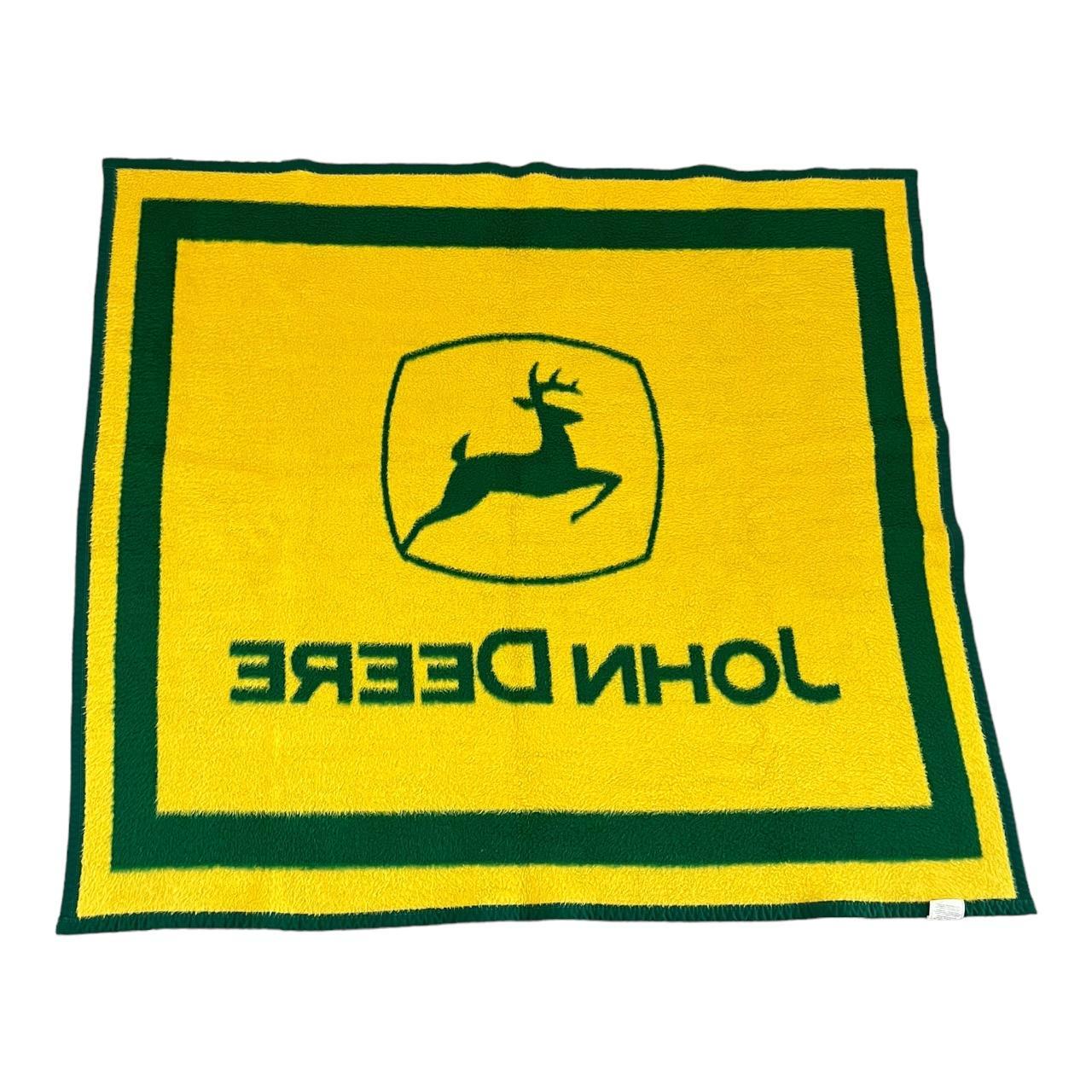 Vintage John Deere Blanket By biederlack Throw... Depop