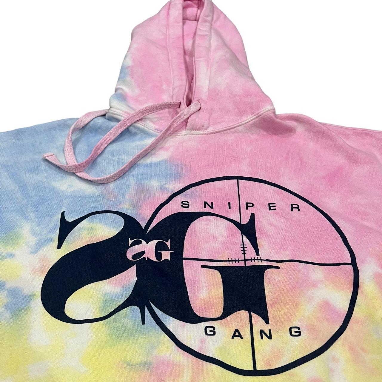 Tie dye 2024 sniper gang hoodie