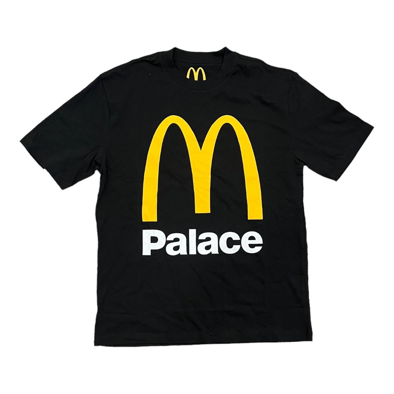 PALACE X McDONALD'S LOGO T-SHIRT (New) Size: L Pit... - Depop